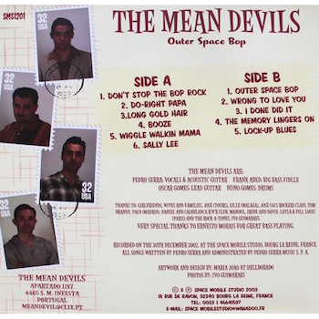 Mean Devils - Outer Space Bob ( ltd 10" lp )